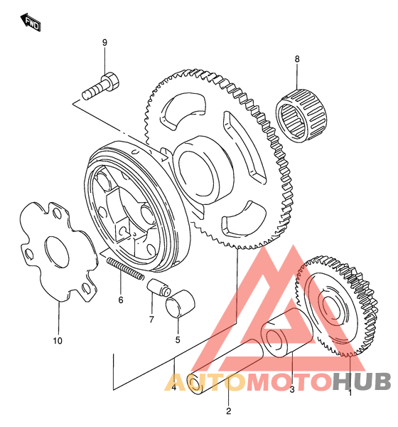 Муфта стартера