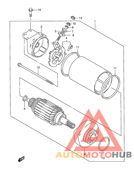 Стартерный мотор