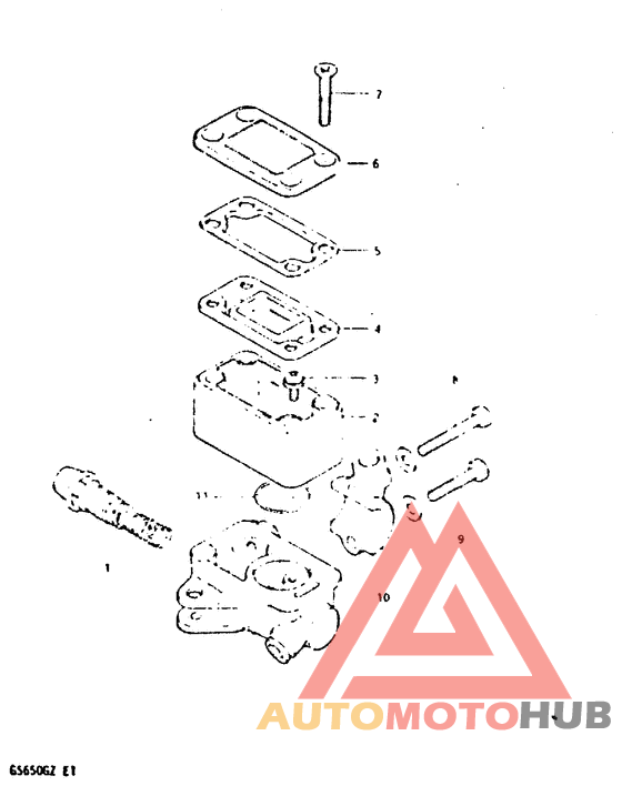 Передний тормозной цилиндр