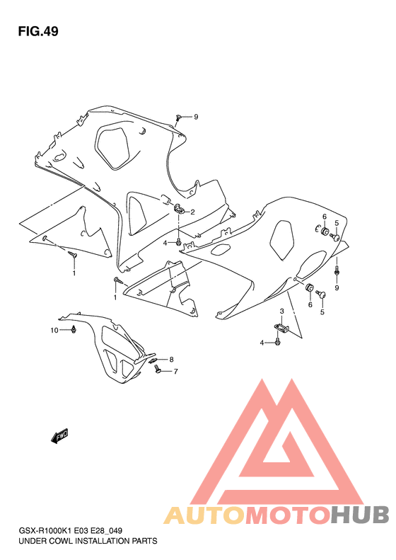 Installation parts
