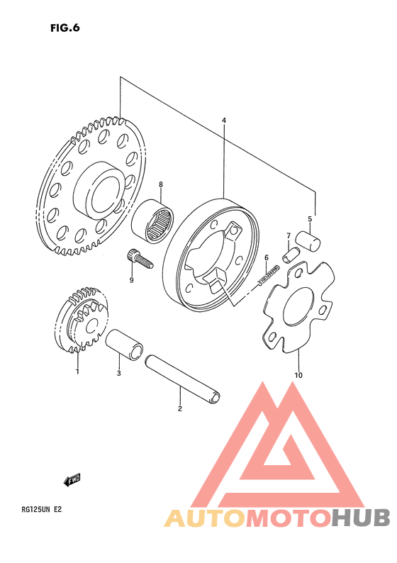 Муфта стартера