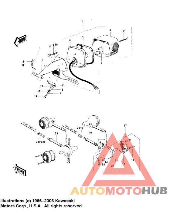 Taillight/turn signals