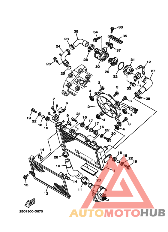 Радиатор и шланг