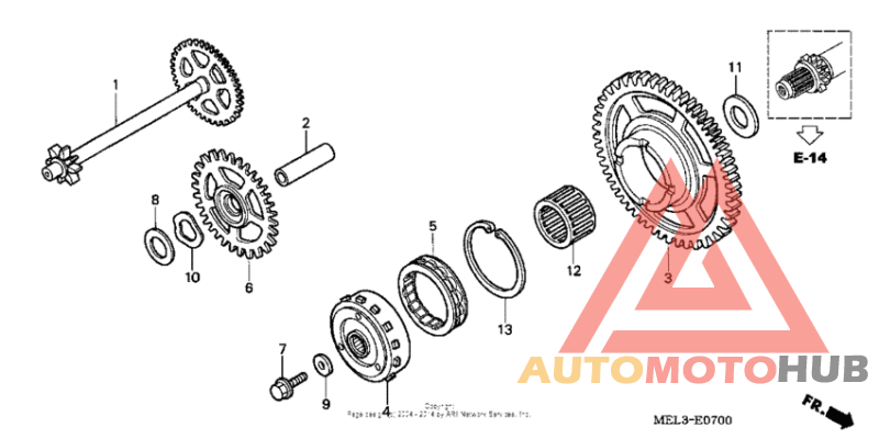 Муфта стартера