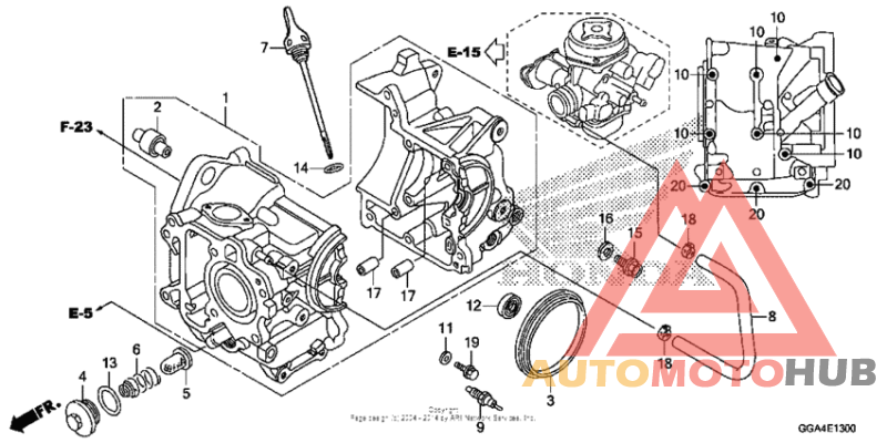 Картер двигателя