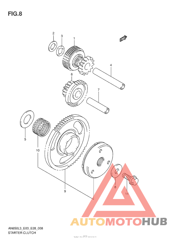 Муфта стартера