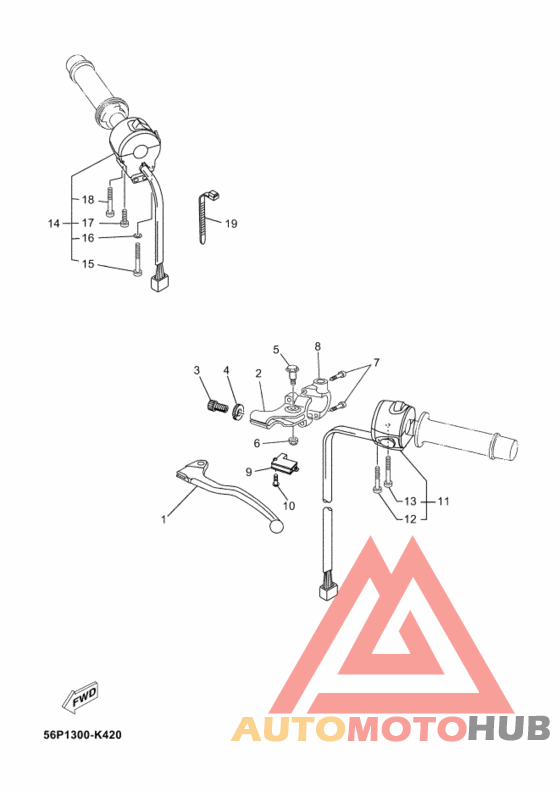 Handle switch & lever