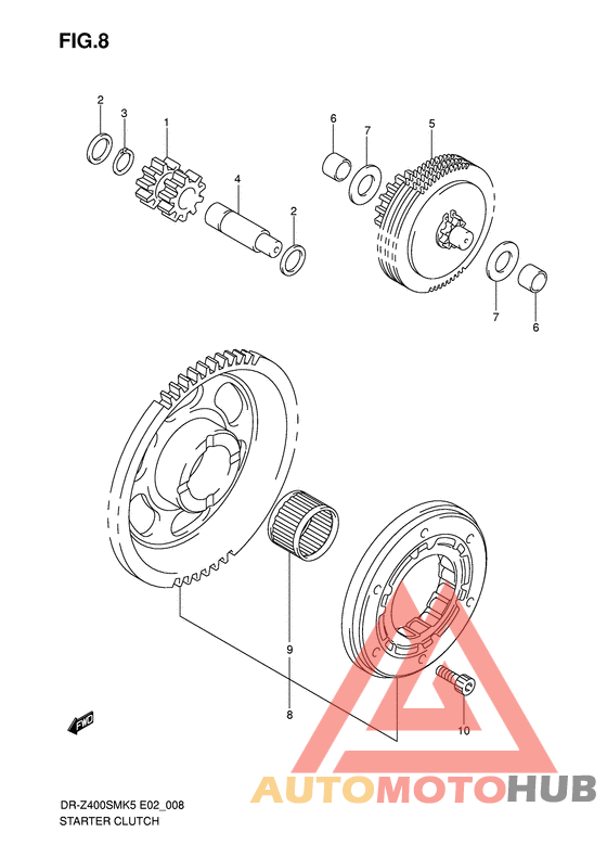 Муфта стартера