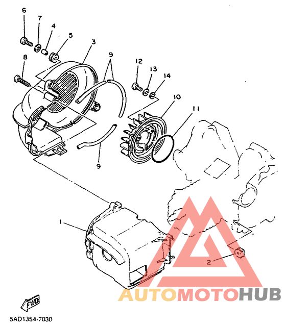 Кожух вентилятора