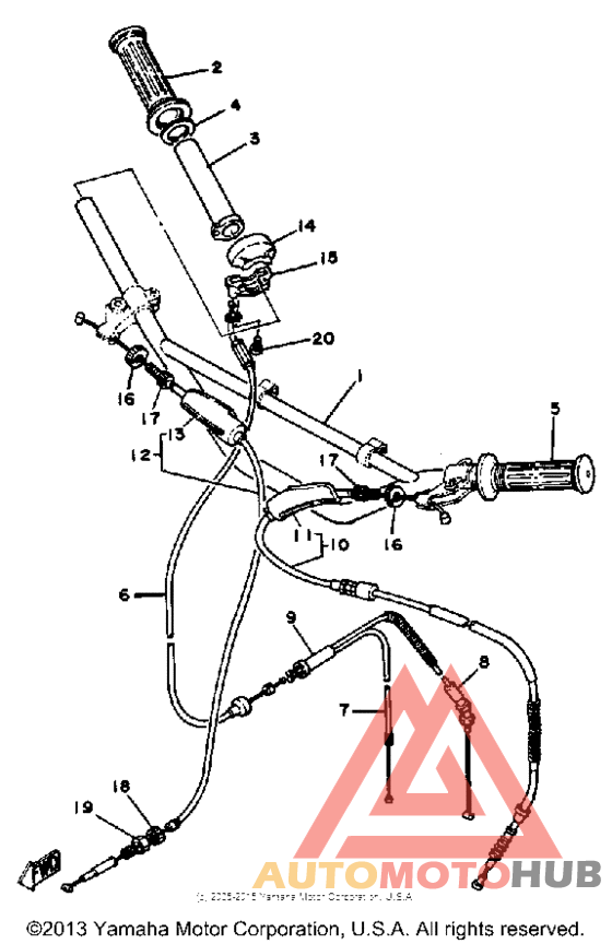 Руль -тросы