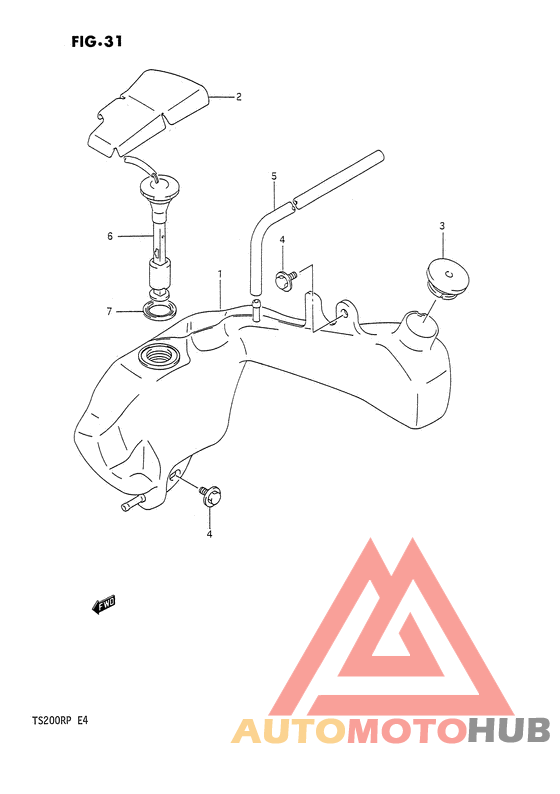 Бак масляный