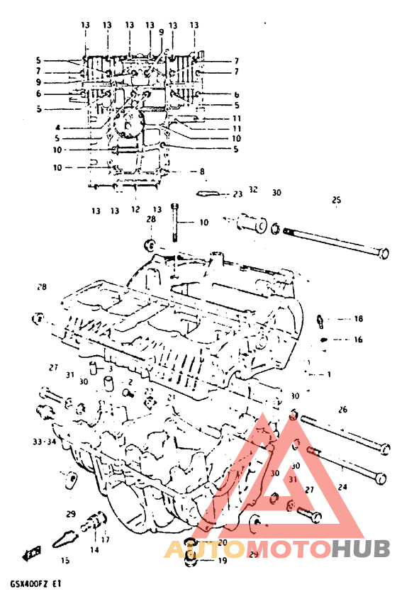 Картер двигателя