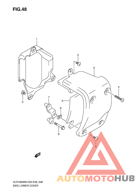Side lower cover