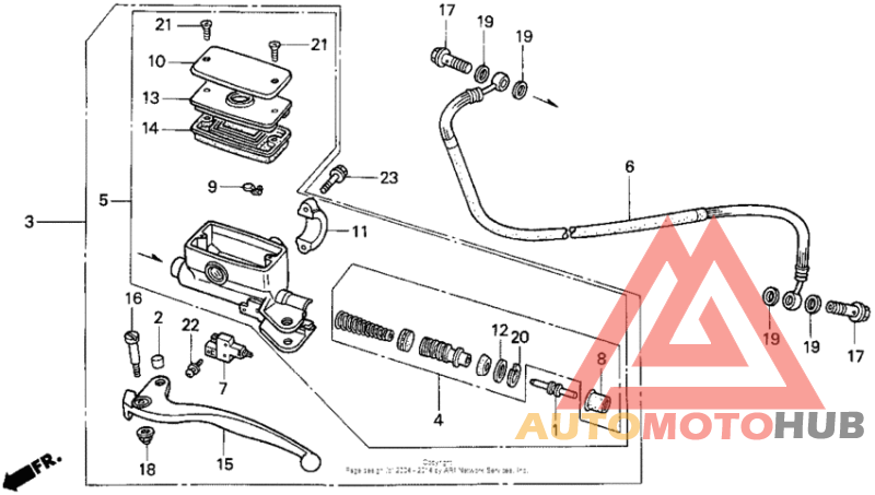 Цилиндр сцепления