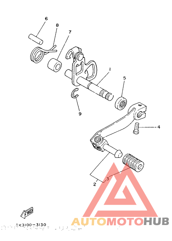 Вал переключения