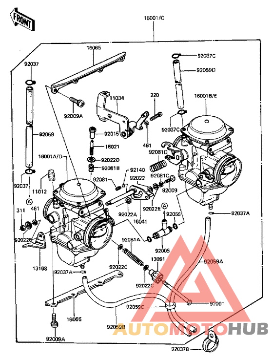 Carburetor assy