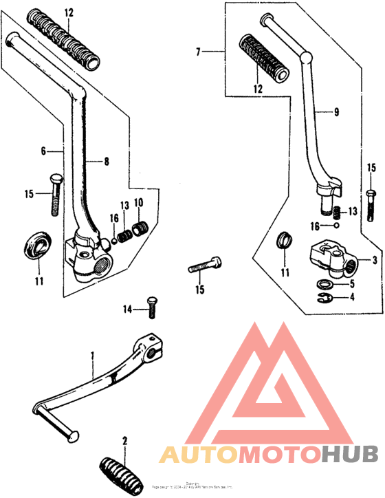 Change pedal + kick arm