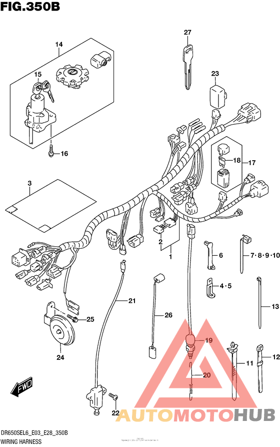 Wiring Harness (Dr650Sel6 E28)