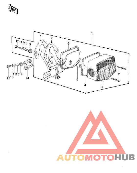Taillight unit ass`y