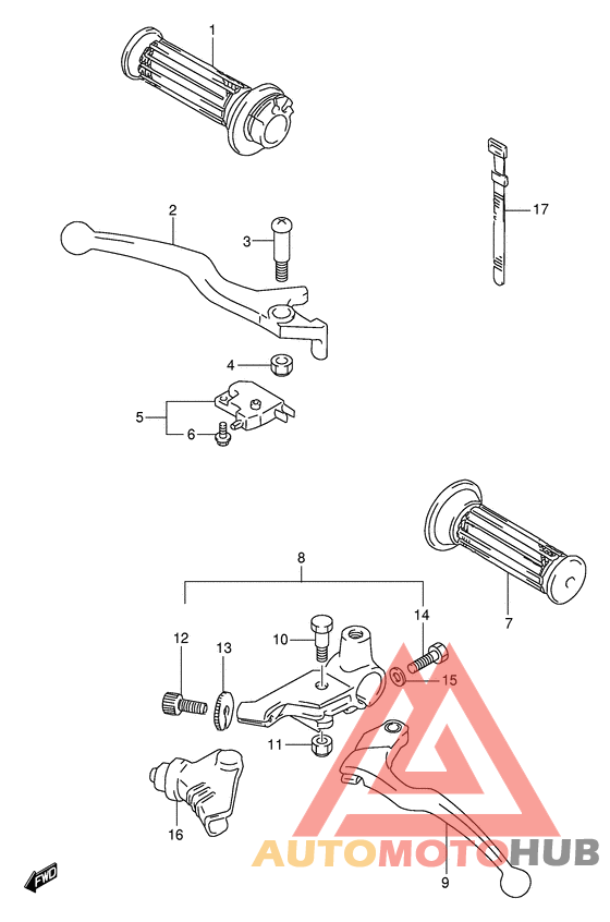 Рулевой рычаг