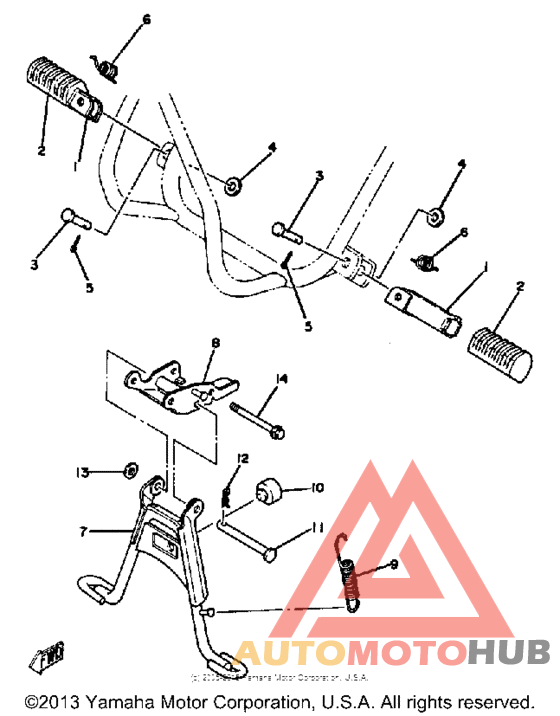 Stand - footrest