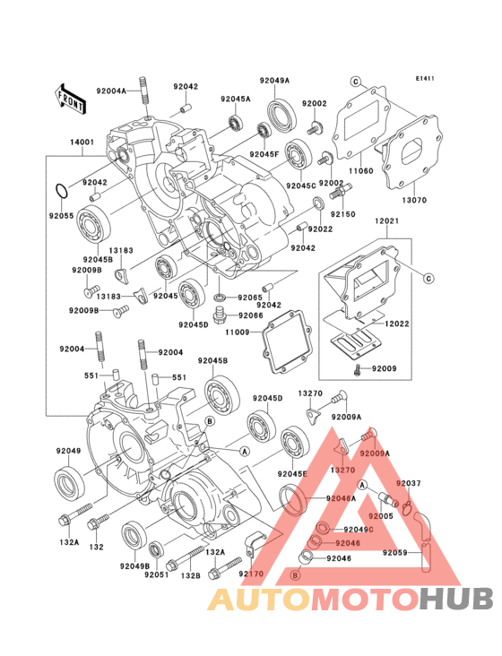 Crankcase(1/2)