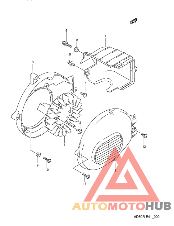 Вентилятор охлаждения