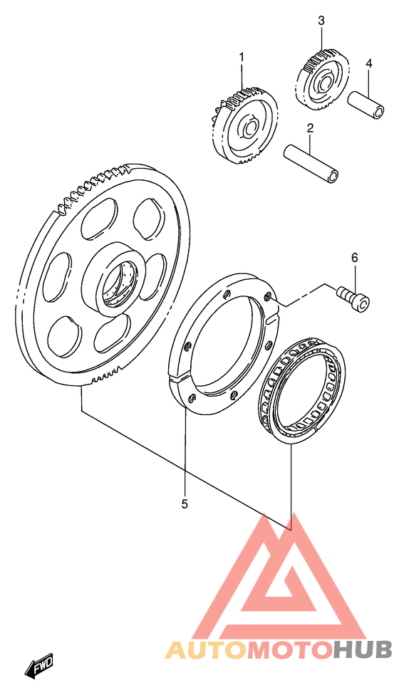 Муфта стартера