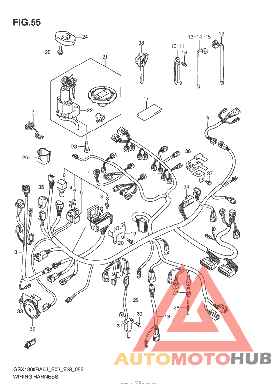 Wiring Harness (Gsx1300Ral3 E28)
