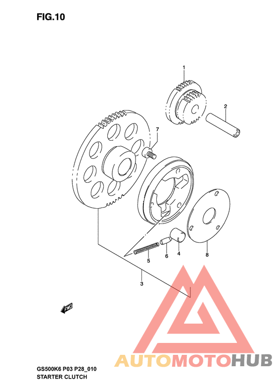 Муфта стартера