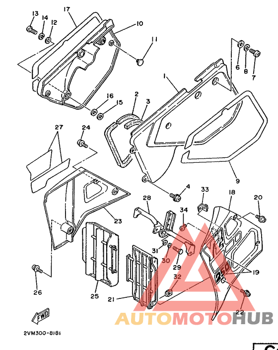 Side cover / oil tank