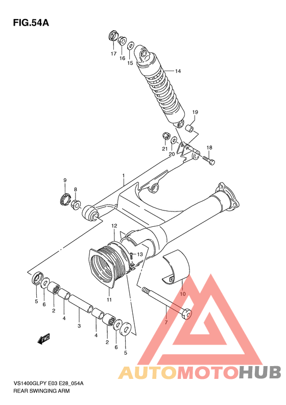 Маятник задний