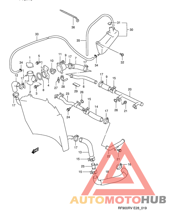 Радиатор hose