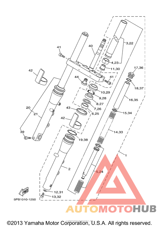 Передняя вилка