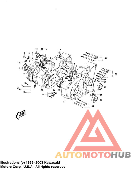 Картер двигателя