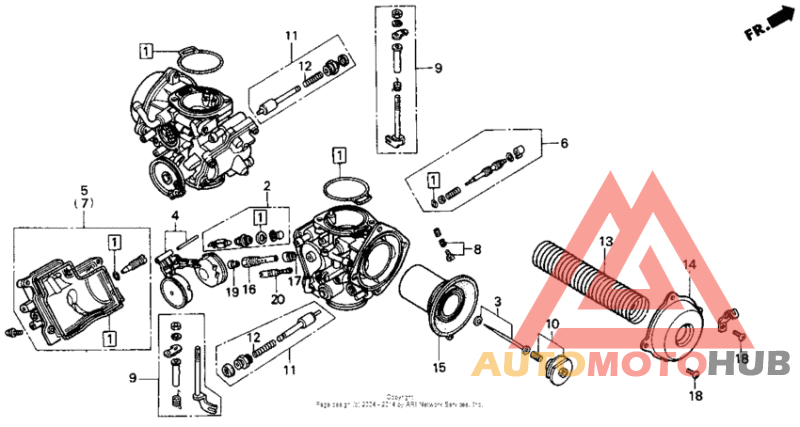 Детали карбюратора