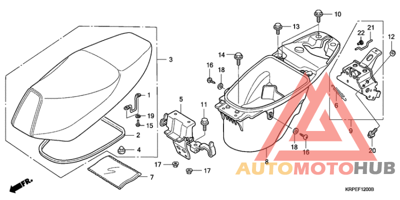 Seat/luggage box