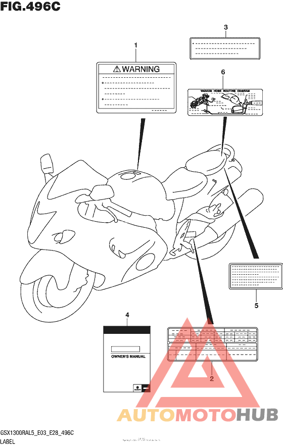 Label (Gsx1300Ral5 E33)