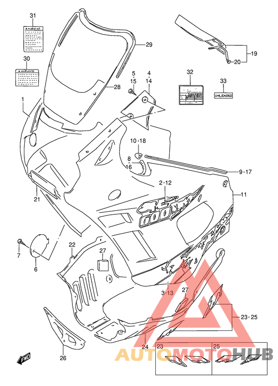 Cowling body