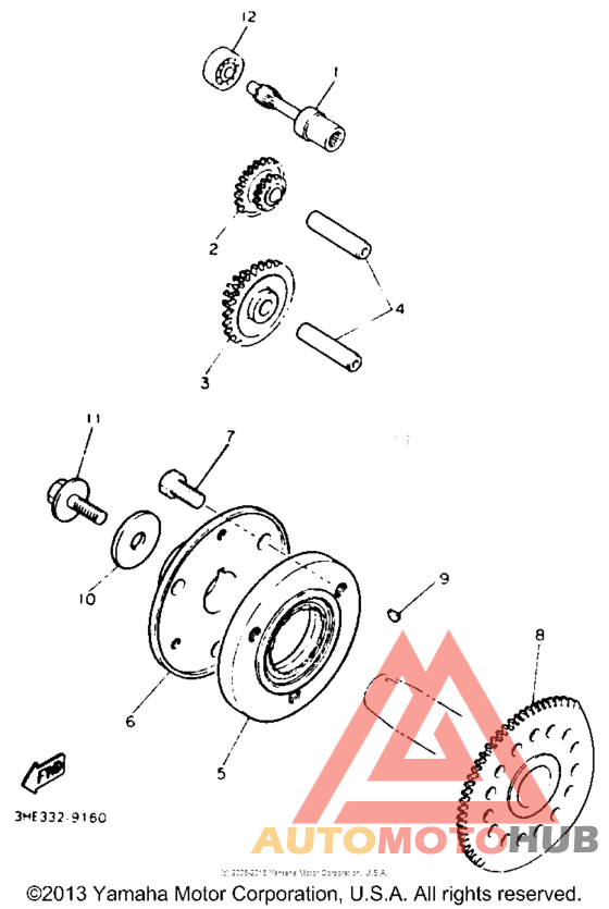 Муфта стартера