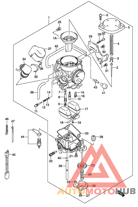Carburetor assy
