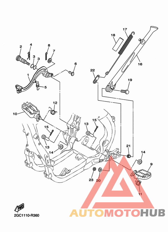 Stand & footrest