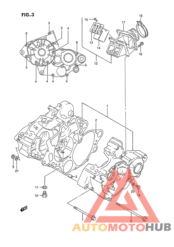 Картер двигателя