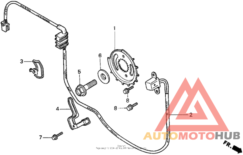 1100c/c2ignition pulse generator 97