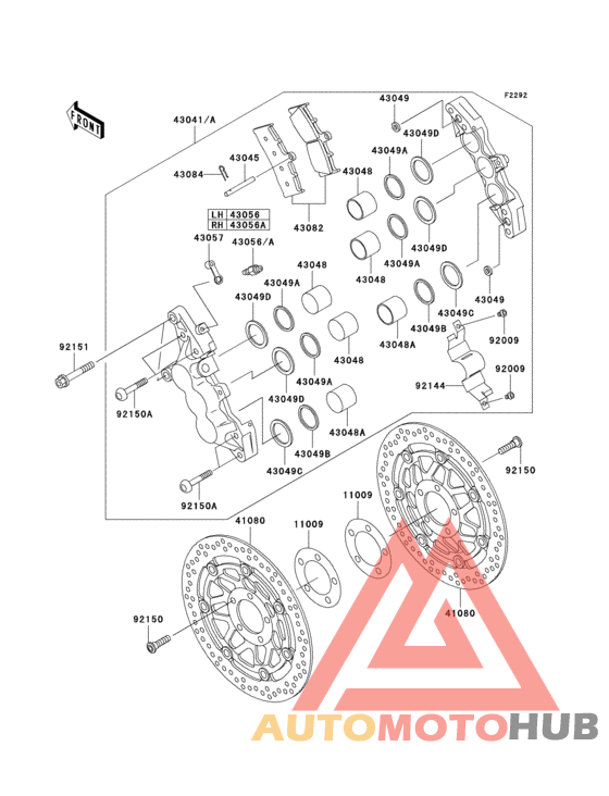 Front brake(b1/b2)
