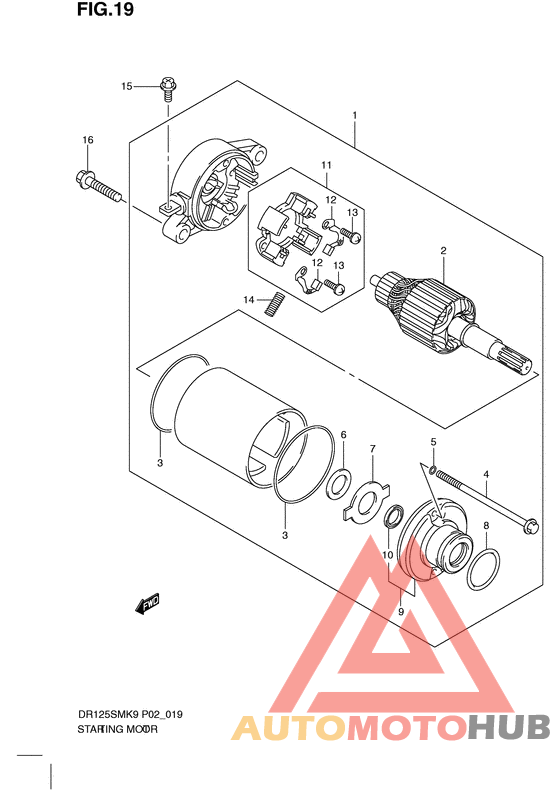Стартерный мотор