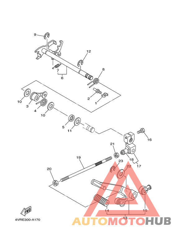 Вал переключения