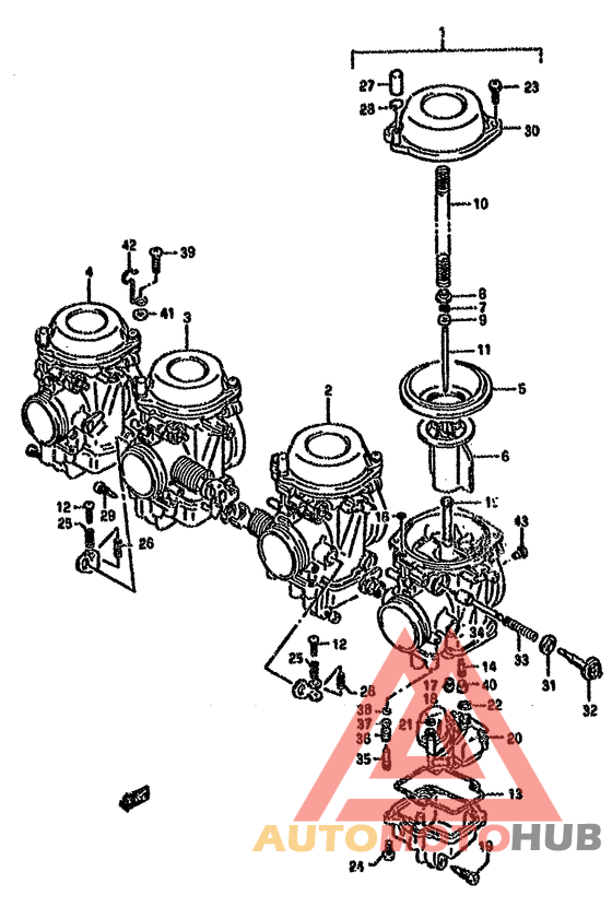 Carburetor assy