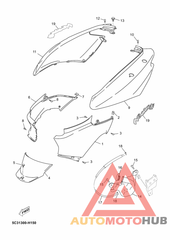 Боковые обтекатели