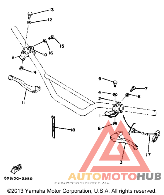 Handle switch - lever